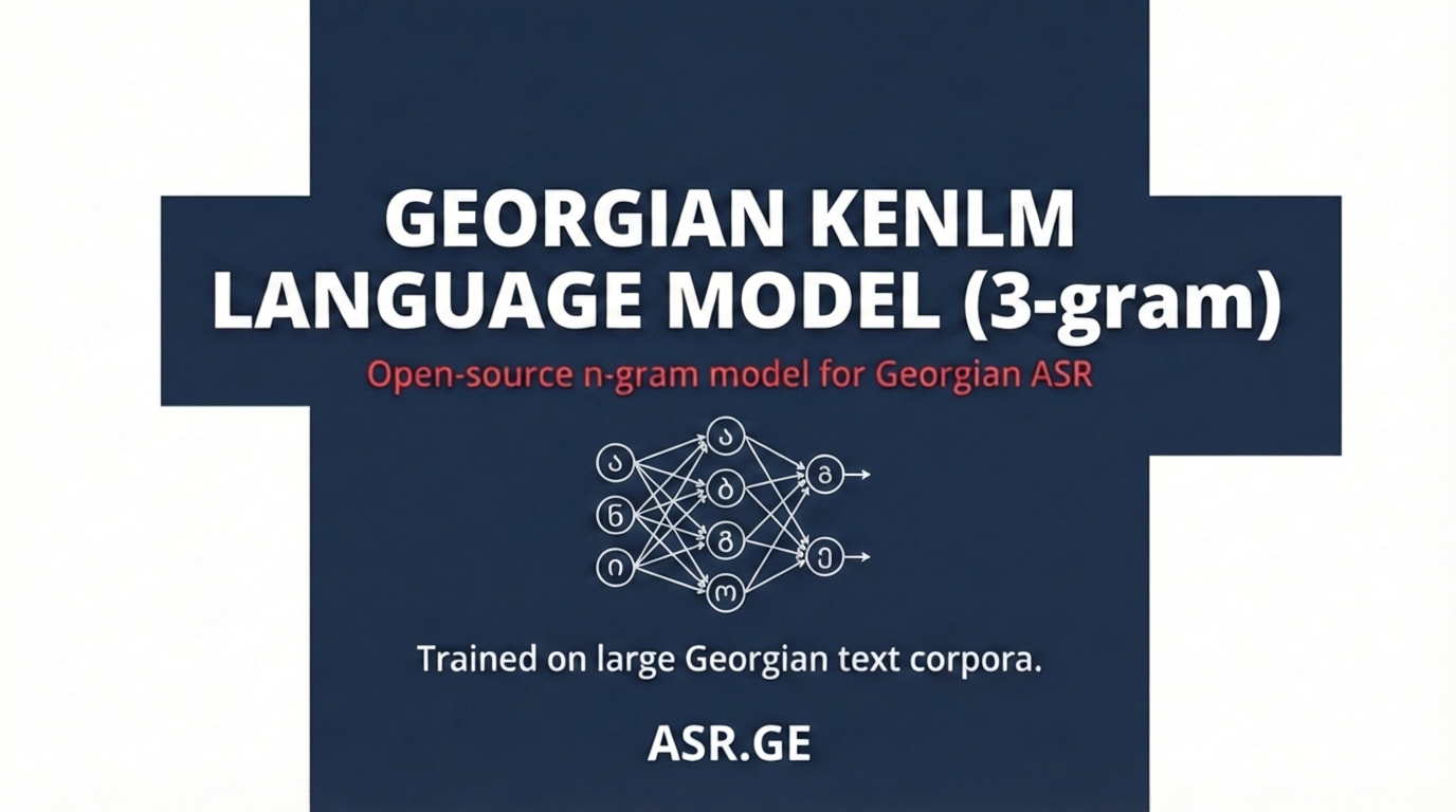 Georgian KenLM Language Model (3-gram)