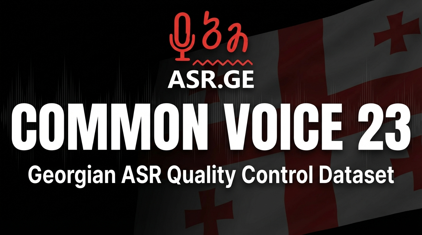 Common Voice 23 — Georgian ASR Quality Control Dataset